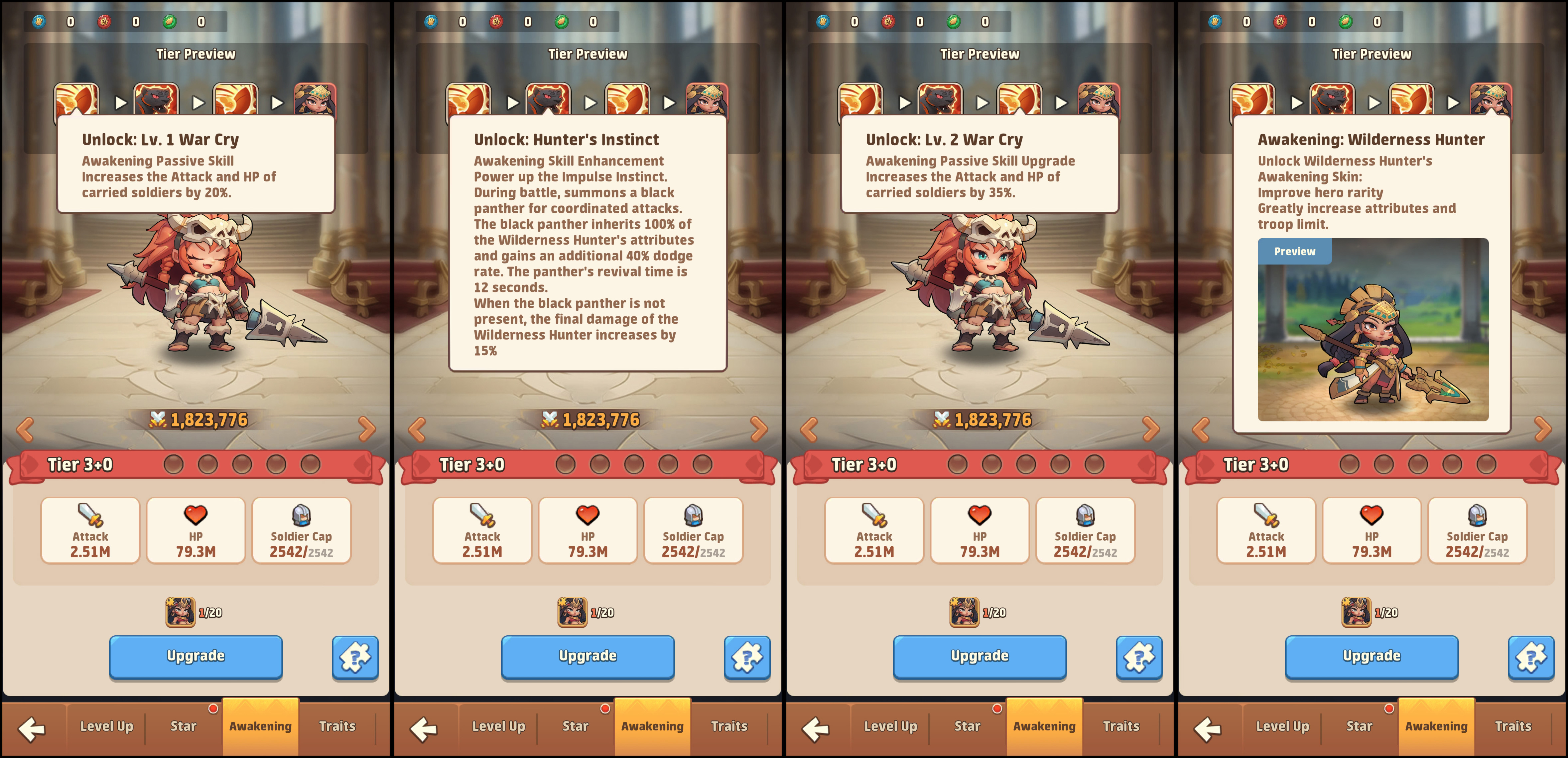 Wilderness Hunter awakening